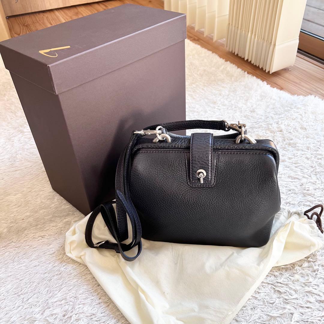 土屋鞄　2020限定　ミッドナイトブルー　ポストミニショルダー　美品