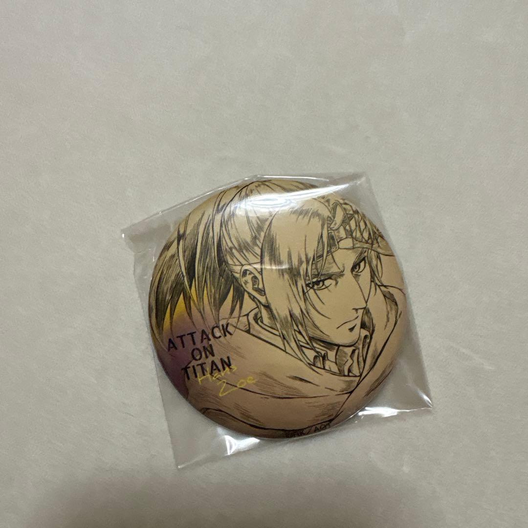 進撃の巨人 ハンジ WIT STUDIO 缶バッジ