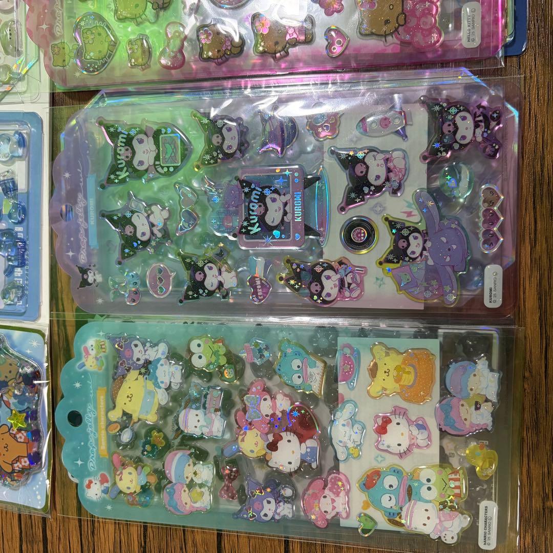 【正規品】ボンボンドロップシール　ディズニー　たまごっち　各種14枚セット