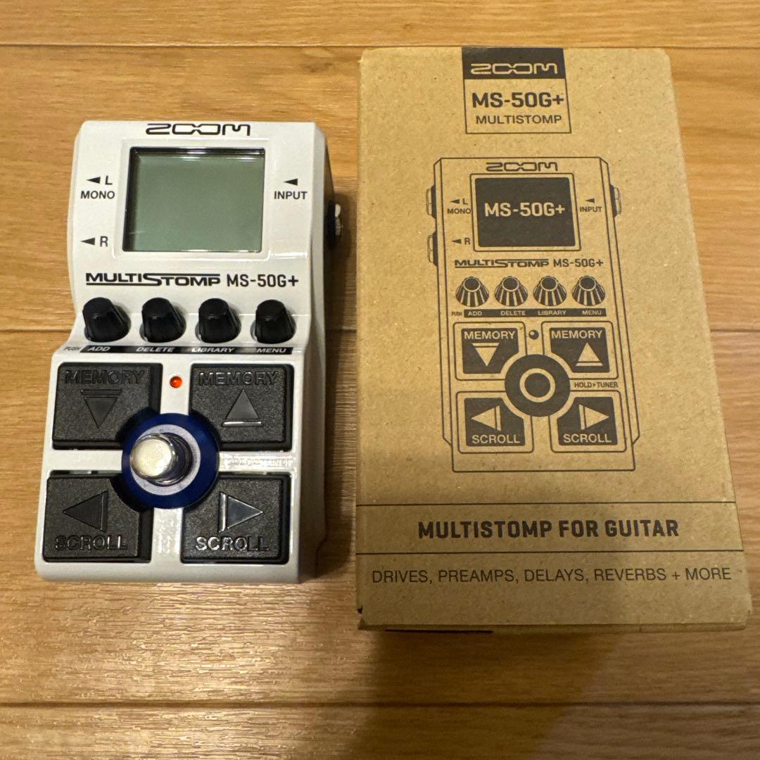 ギター ZOOM MS-50G+ MULTISTOMP