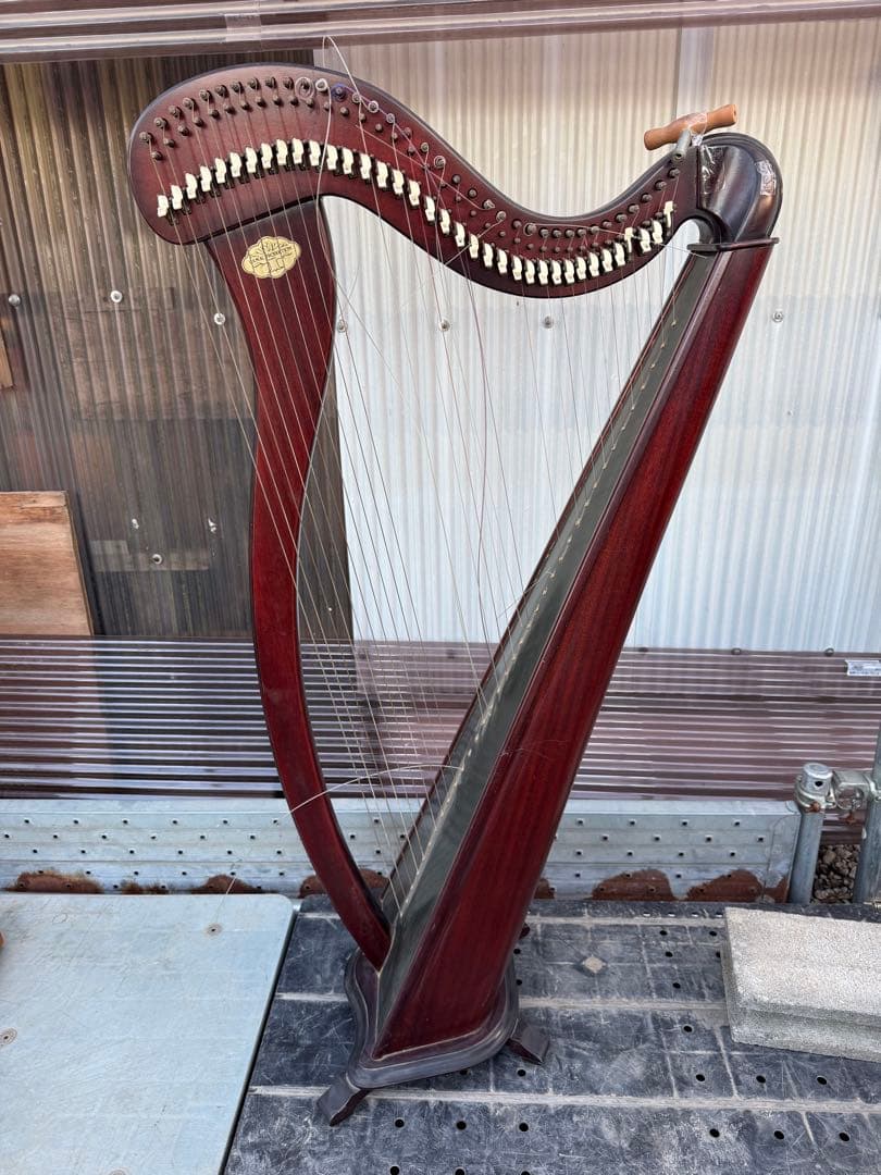 高級 CAMAC PRODUCTION ハープ ジャンク 大型140cmフランス