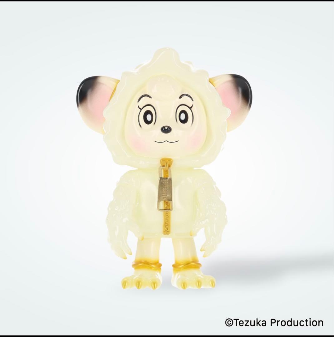 セヴシグ　ジャングル大帝レオフィギュア　SEVESKIG ソフビ　蓄光