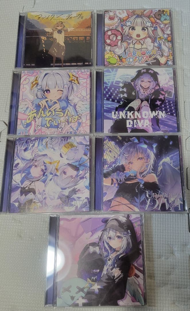 天音かなた アルバム unknown diva 特典 アナザージャケット 全種