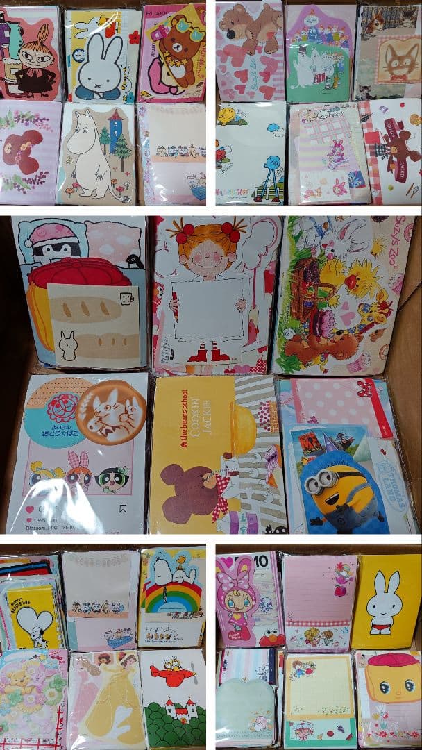 キャラクター物　バラメモ　大量まとめ売り　9000枚以上