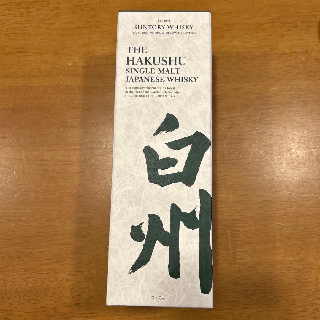 白州　シングルモルトウイスキー　700ml 新品箱付き