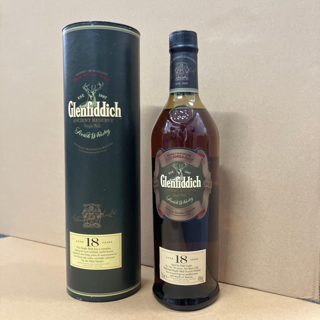 Glenfiddich グレンフィディック 18年　ウイスキー 750ml