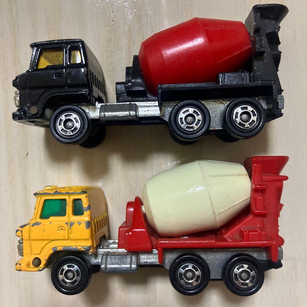 黒箱トミカ No53 日野 ミキサーカー 日本製 レアカラー 2台セット