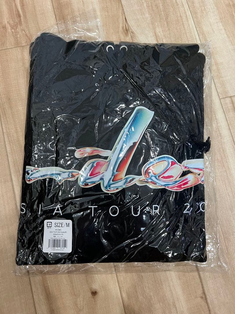 【新品未開封】milet ASIA TOUR 2024 Hoodie M