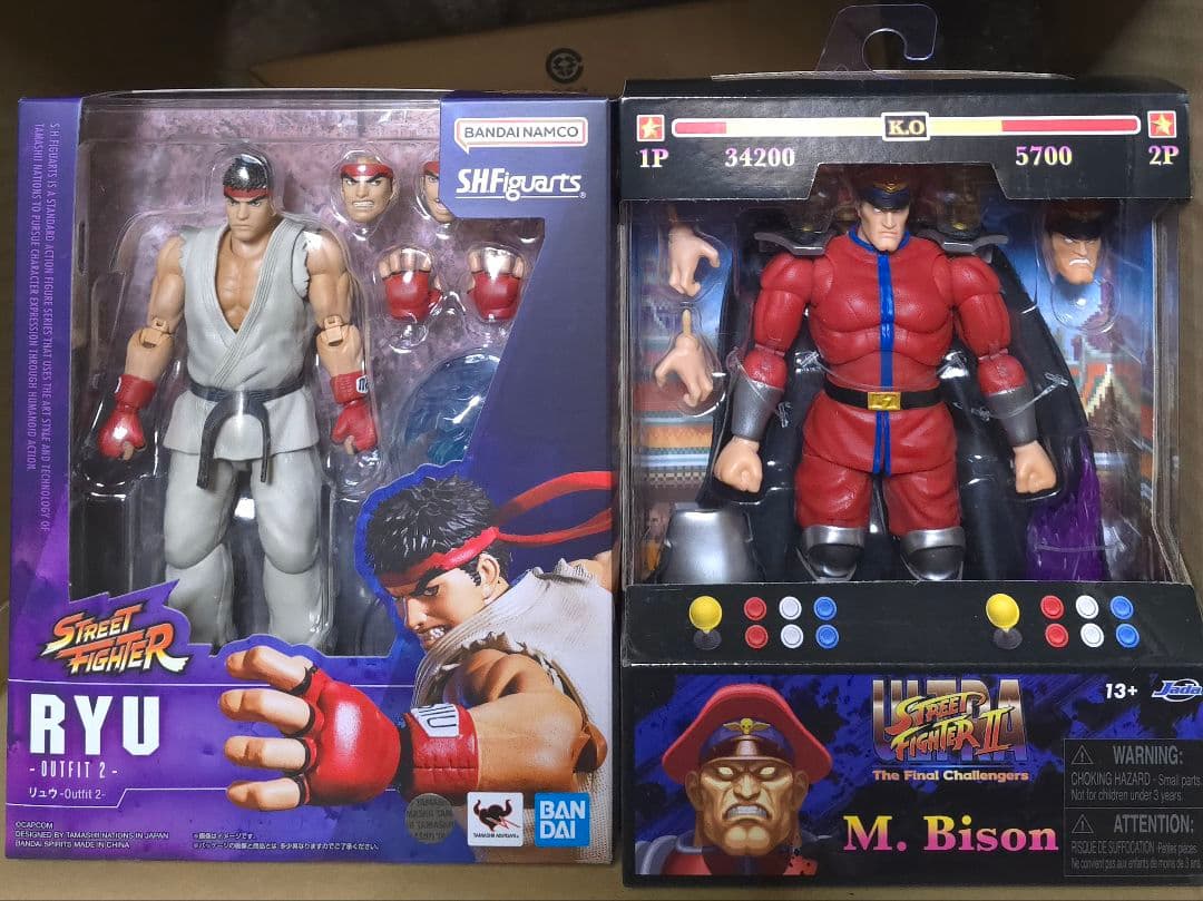 S.H.Figuarts リュウ Outfit 2 & JADA M.Bison