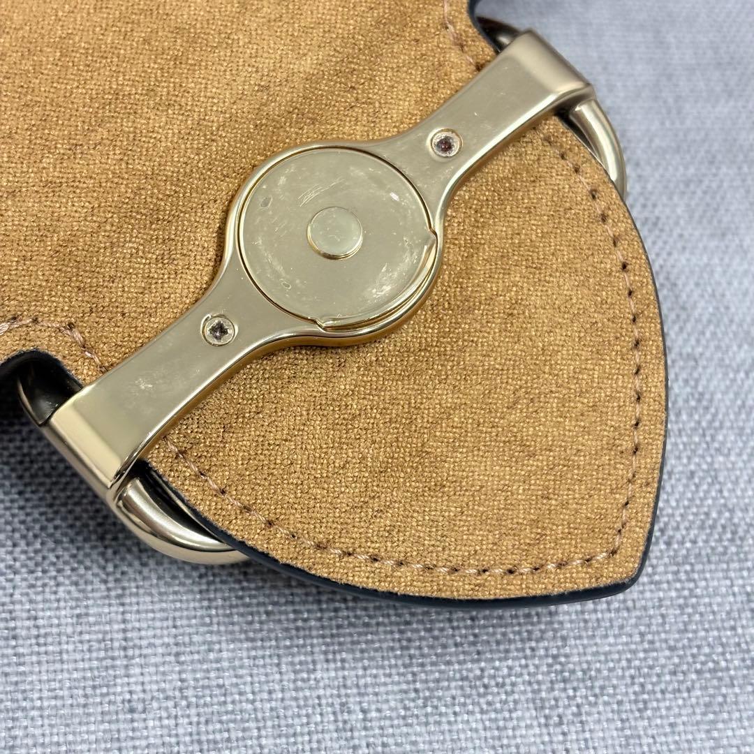 美品 COACH コーチ ハンドバッグ モーガン ショルダーバッグ シグネチャー