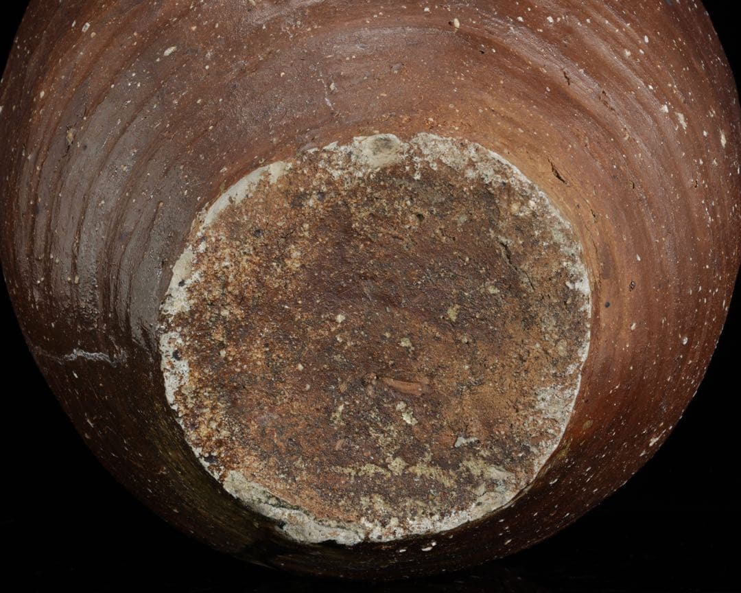 古陶 大壺 高さ37cm 6.2kg 自然釉 流釉 飾壺 民藝 古美術 骨董品