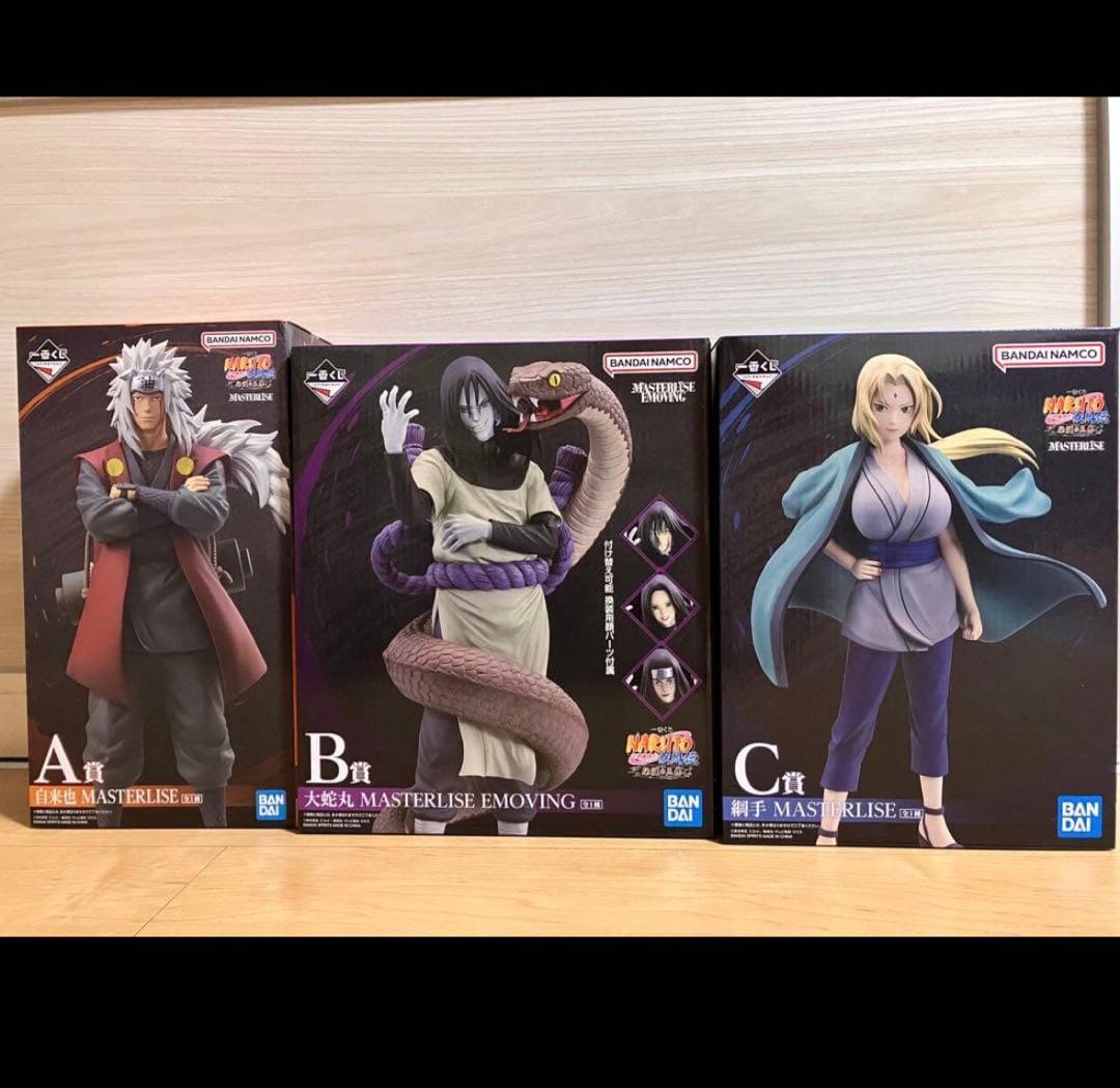 一番くじ NARUTO 疾風伝 伝説の三忍 フィギュア