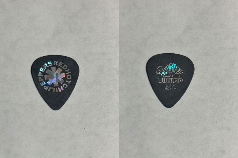 レッチリ Red Hot Chili Peppers 2013 ギターピック 黒