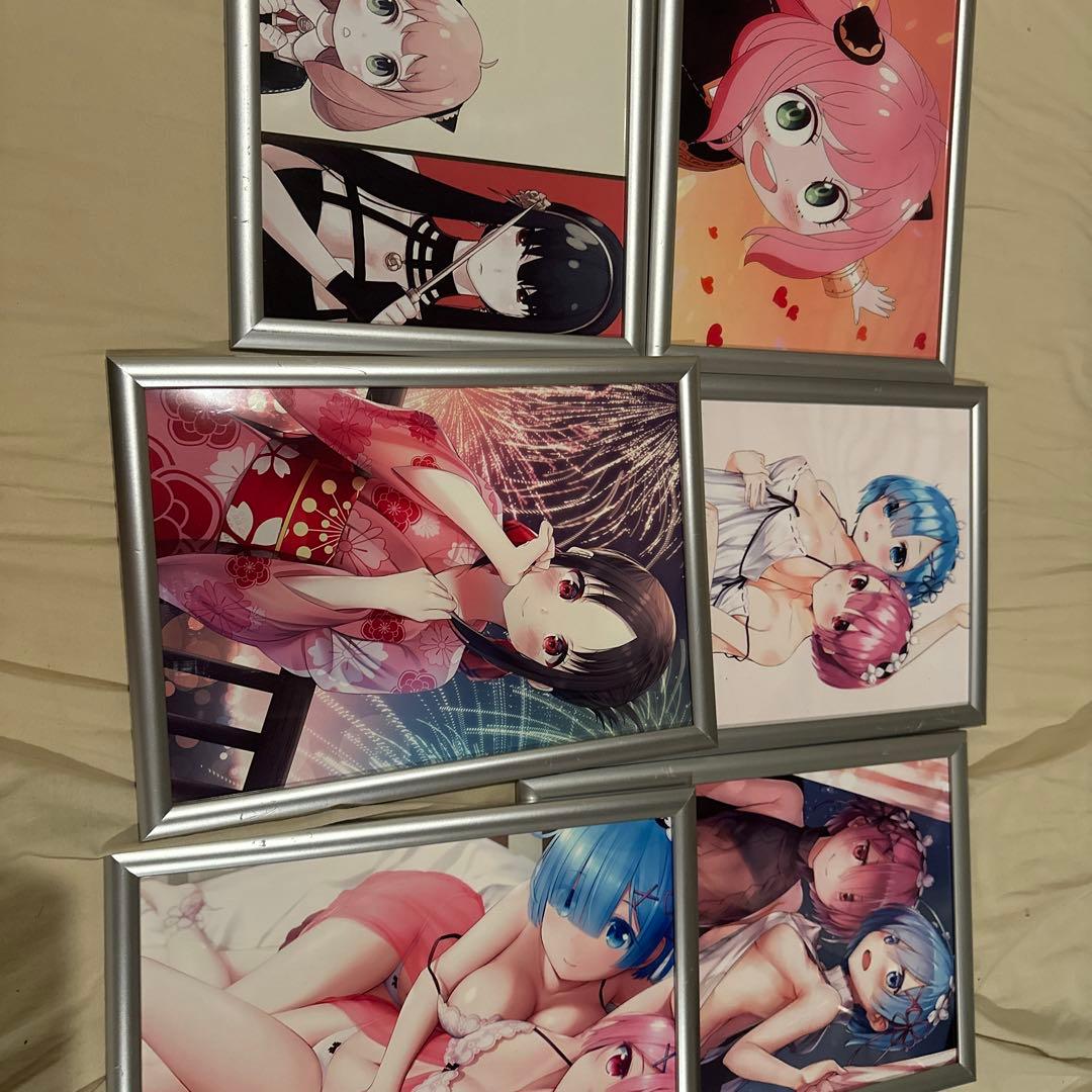 アニメキャラクターアート フレームセット 29枚