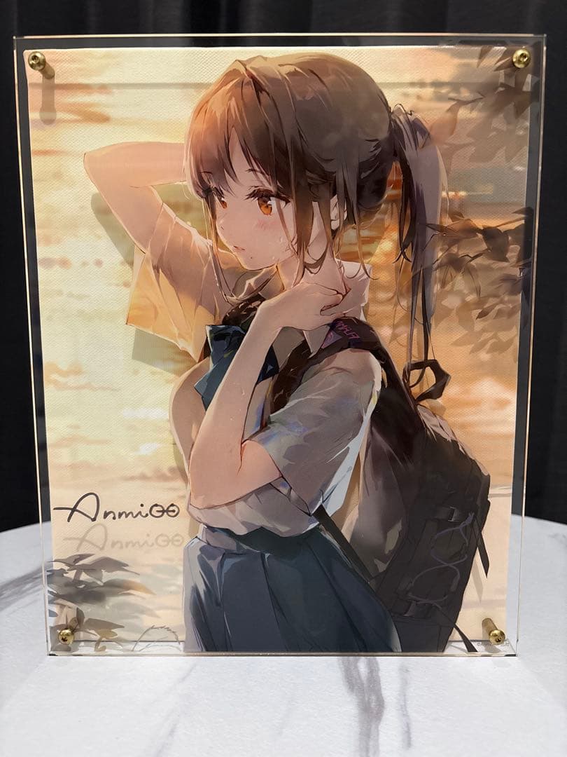 Anmi 直筆サイン入りレイヤーグラフ