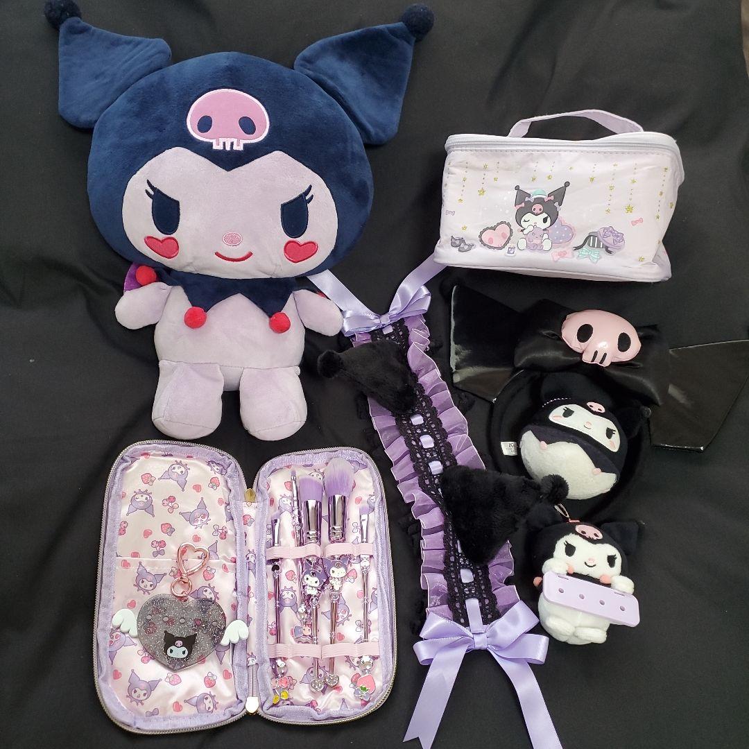 クロミ ぬいぐるみ メイクブラシ カチューシャ などセット