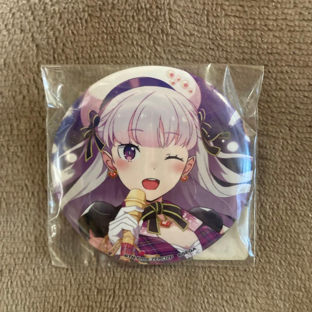 雪*様 リゼロスアイドルエミリア缶バッジ