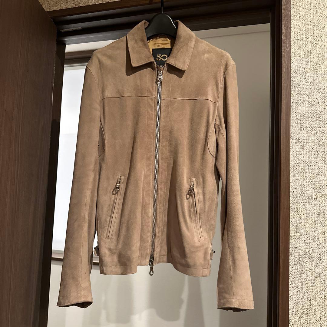 チンクアンタ　CINQUANTA ライダース　ジャケット46