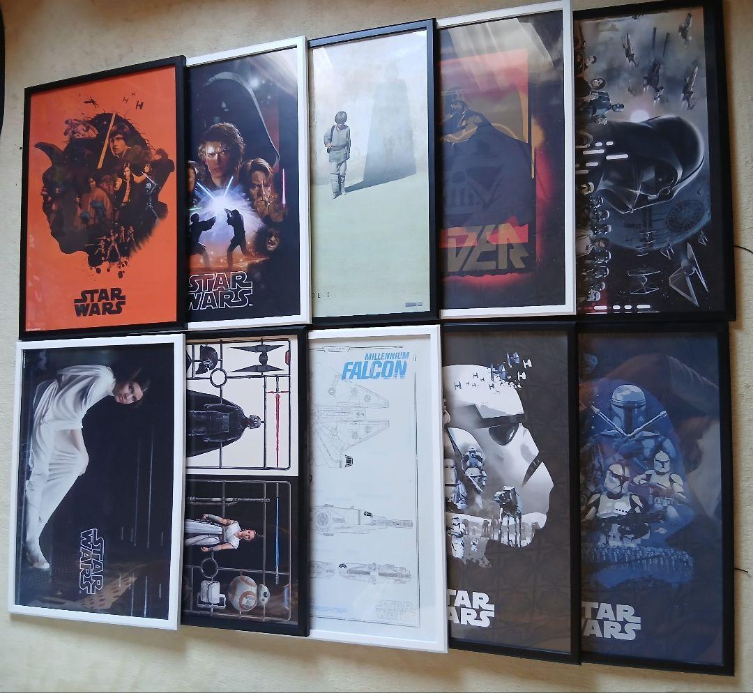 STAR WARS　SAGA　スターウォーズ　HAPPYくじ　ポスター