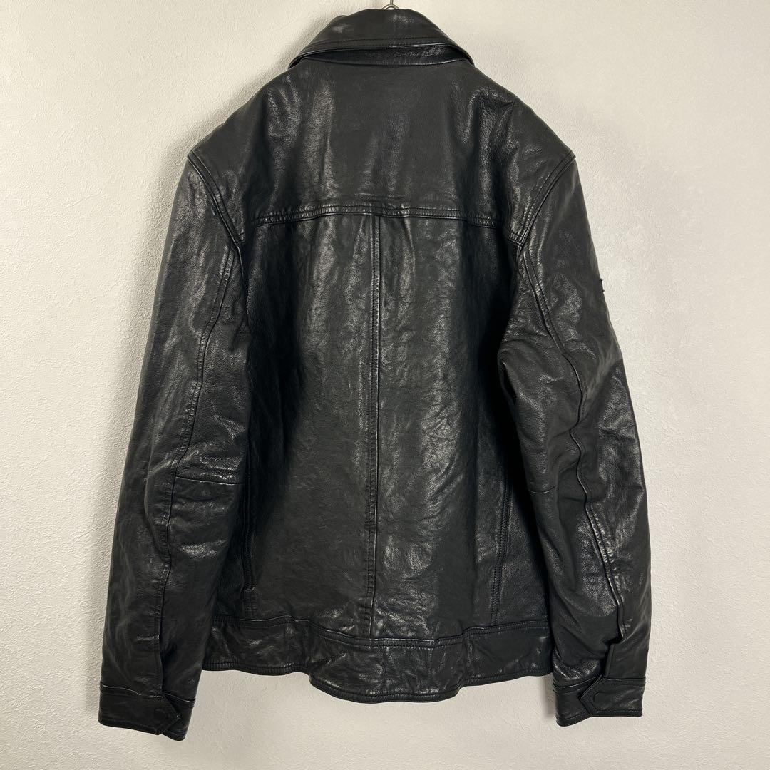 ジャケット・アウター Superdry Men's Seventies Leather Jacket