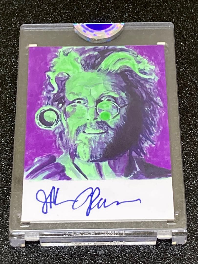 ジョン グローヴァー　直筆サインカード　スケッチカード　1of1  バットマン