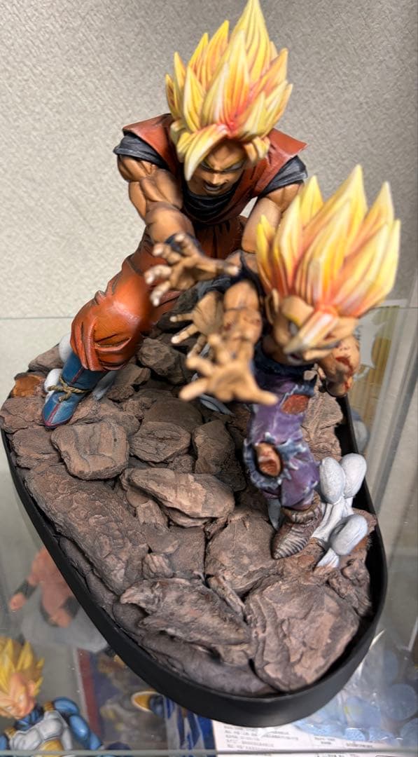 リペイント親子かめはめ波 孫悟空 孫悟飯 セル 一番くじ