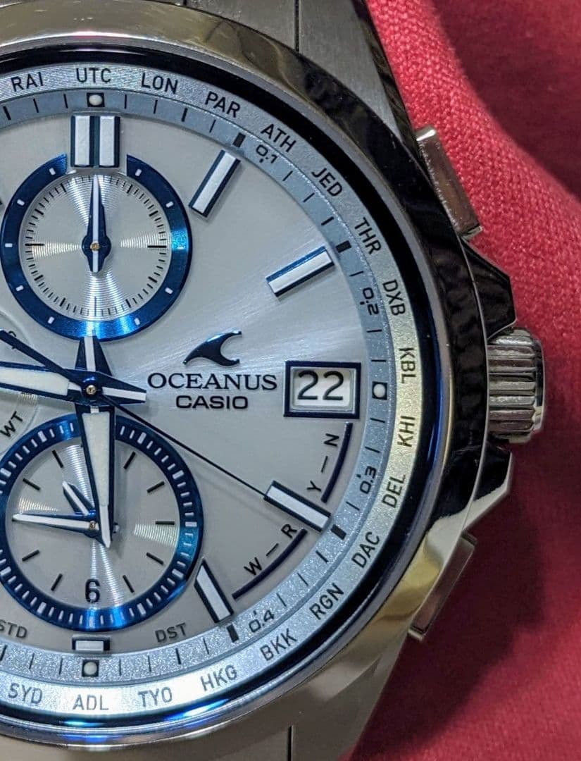 【レアカラー極美品】★CASIO OCEANUS OCW-T2600-2AJF★