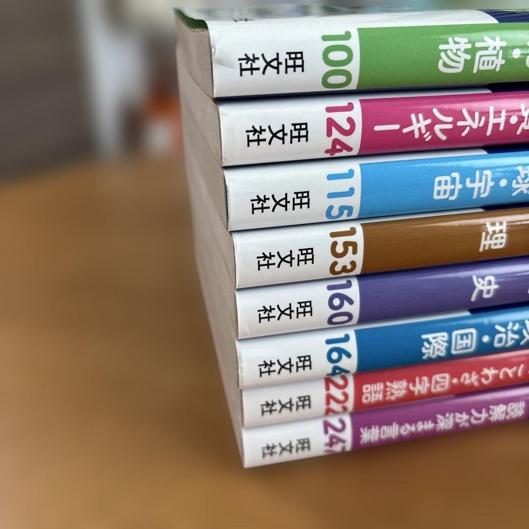 （美品）マンガでわかる!中学入試に役立つ教養 8冊セット