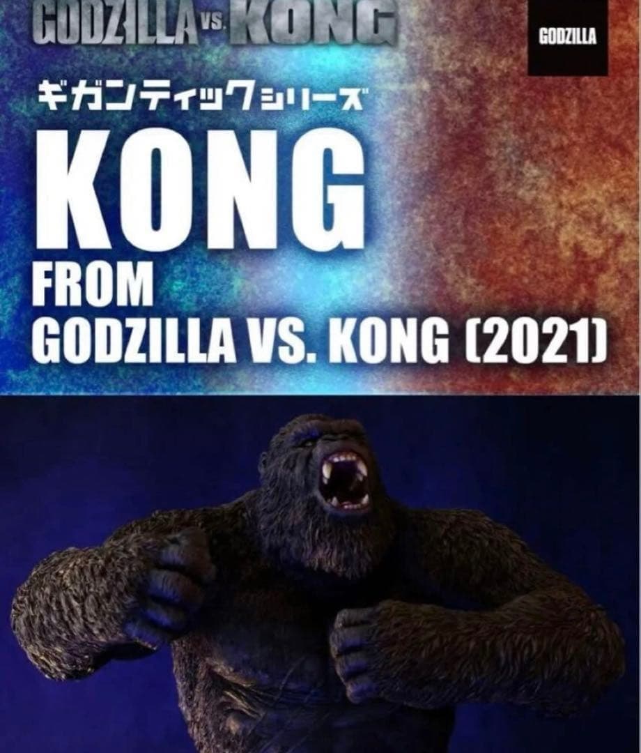 普*々様 KONG フィギュア ゴジラ vs コング (2021)