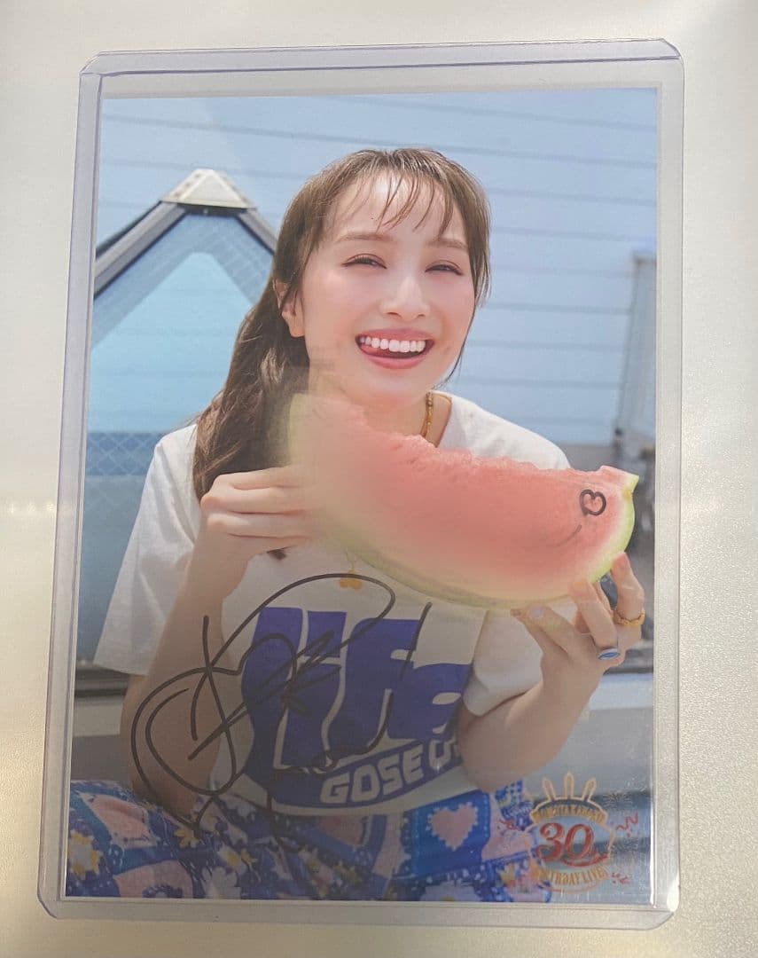 ももいろクローバーZ 百田夏菜子 直筆サイン 生写真