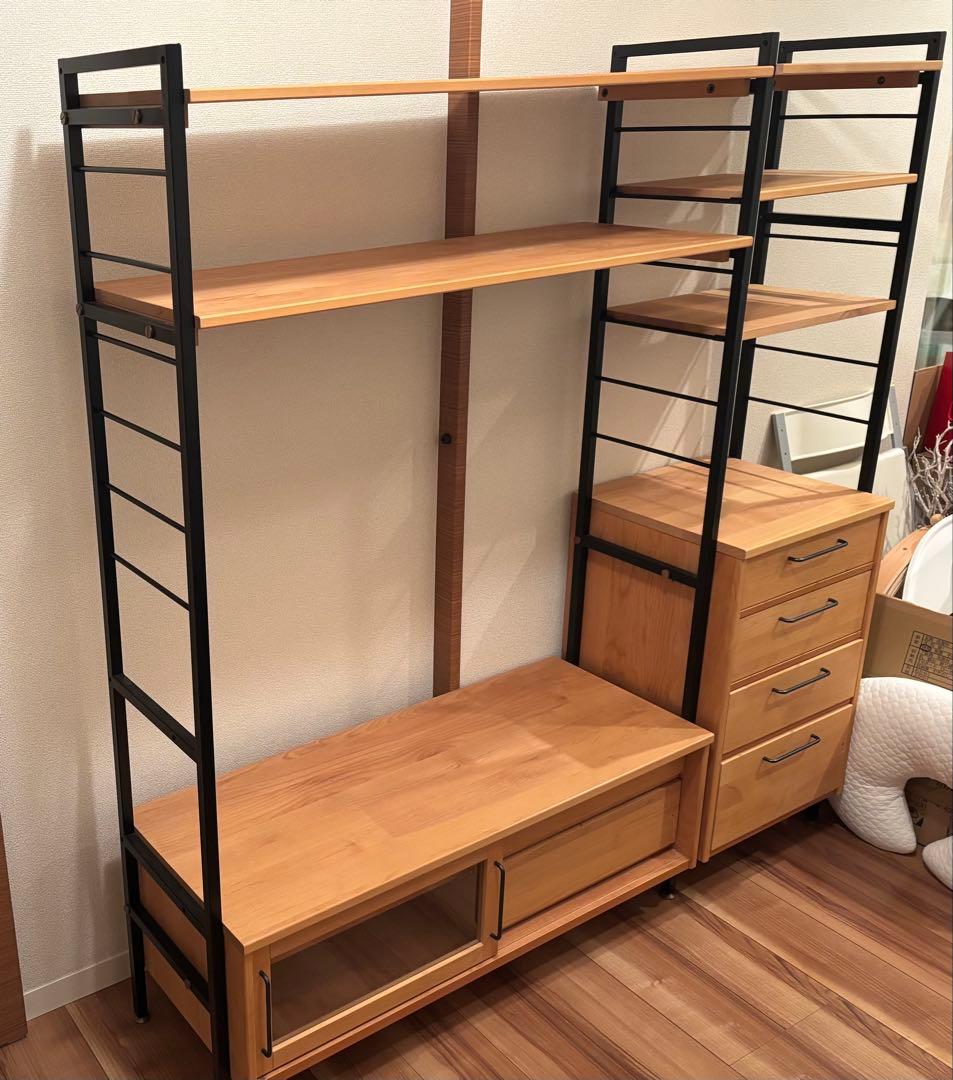 モモナチュラル MOMO Natural ユニットボード テレビボード