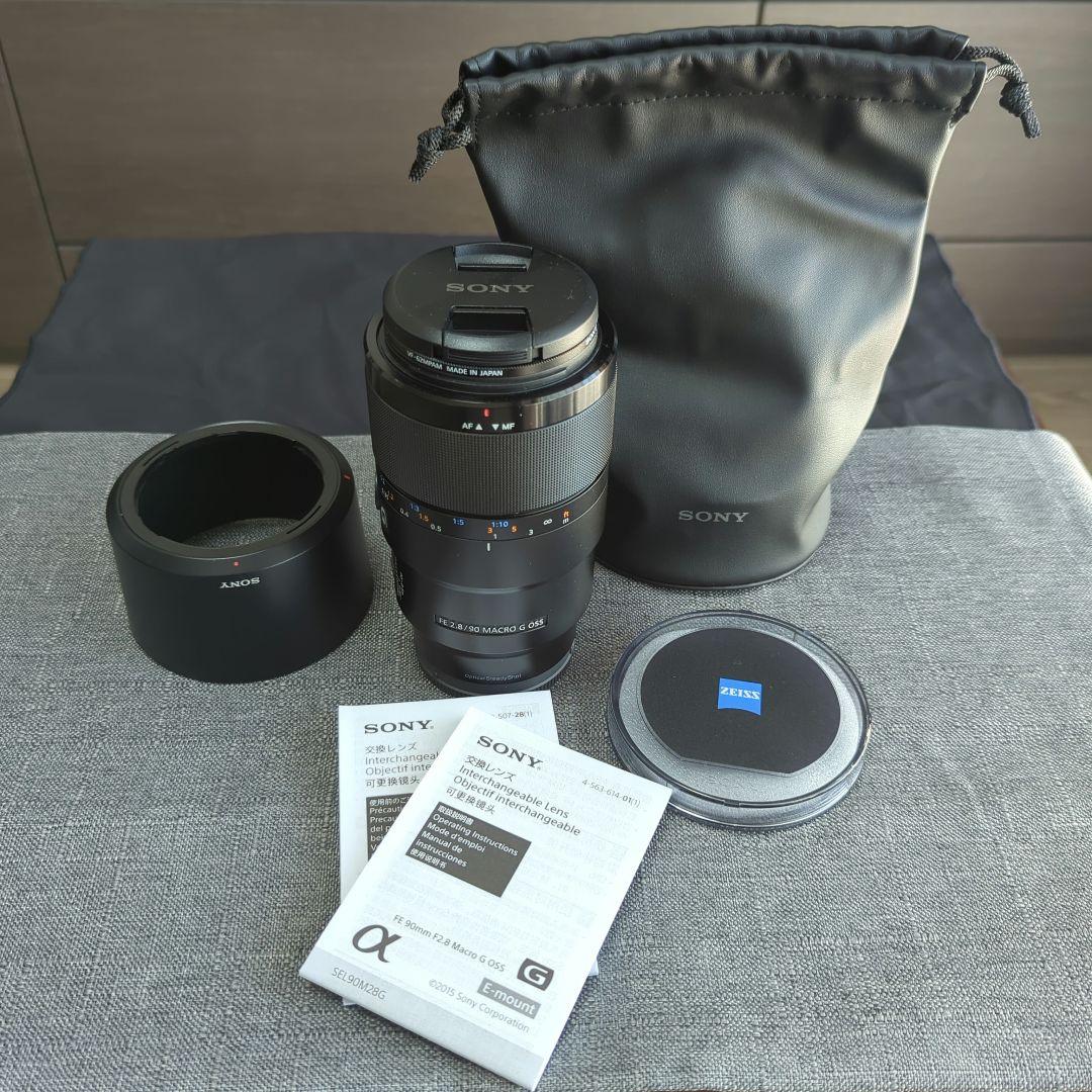 【超美品です】Sony SEL90M28G 90mm MACRO G OSS