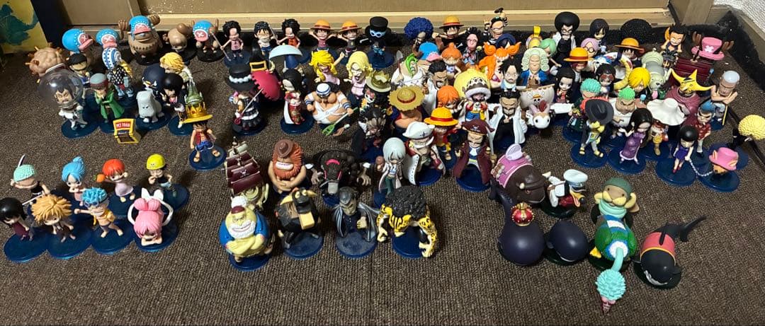 ワンピースONE PIECEワールドコレクタブルフィギュアワーコレ100体　箱無