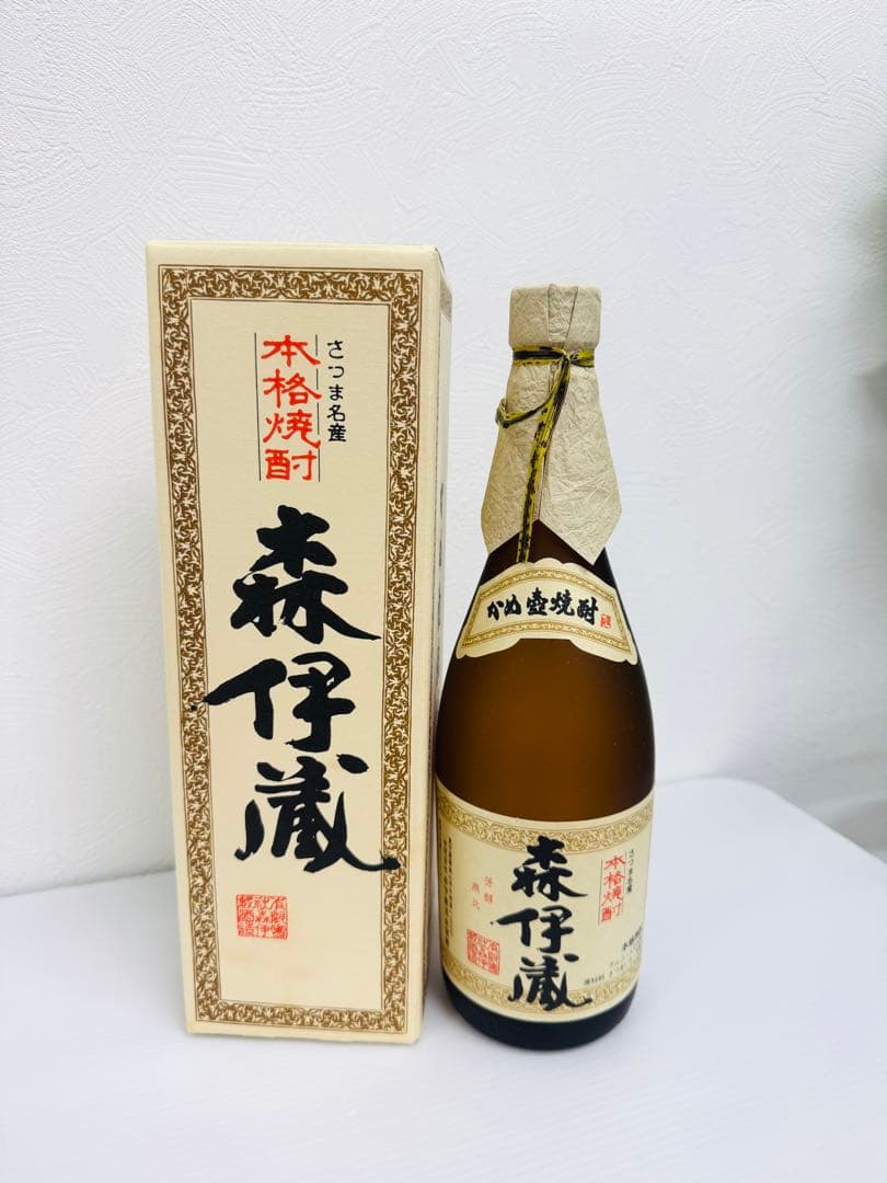 【希少】森伊蔵 本格焼酎 かめ壺焼酎 720ml 未開封 新品 外箱付き