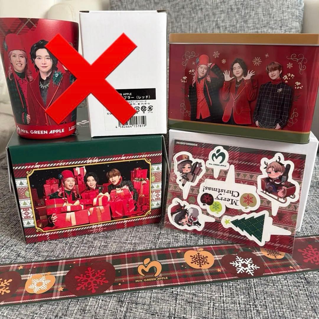 Mrs. GREEN APPLE クリスマスグッズ　ローソン