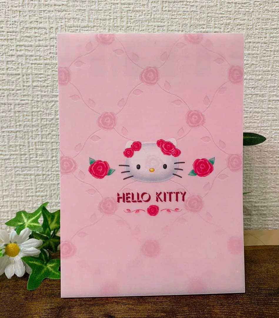平成レトロ　レア　サンリオ　キティ　ローズ　薔薇　　メモ　2000