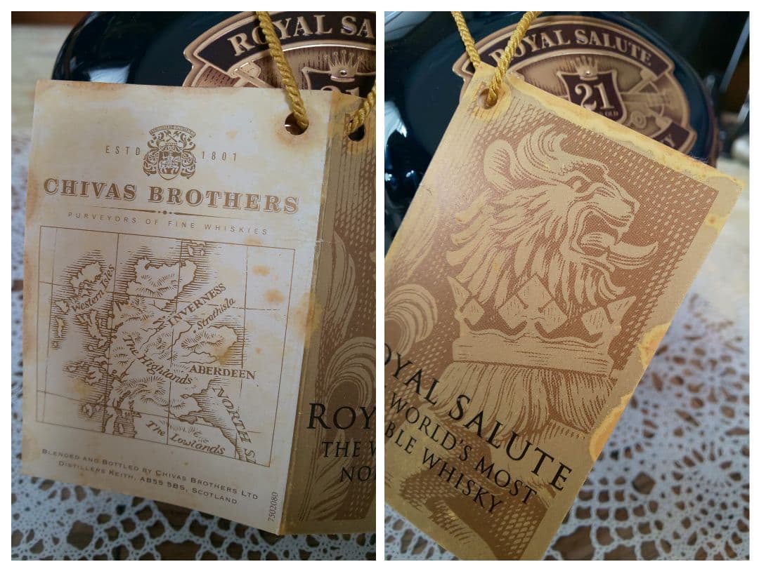 未開栓 CHIVAS BROTHERS ロイヤルサルート 21年 4本