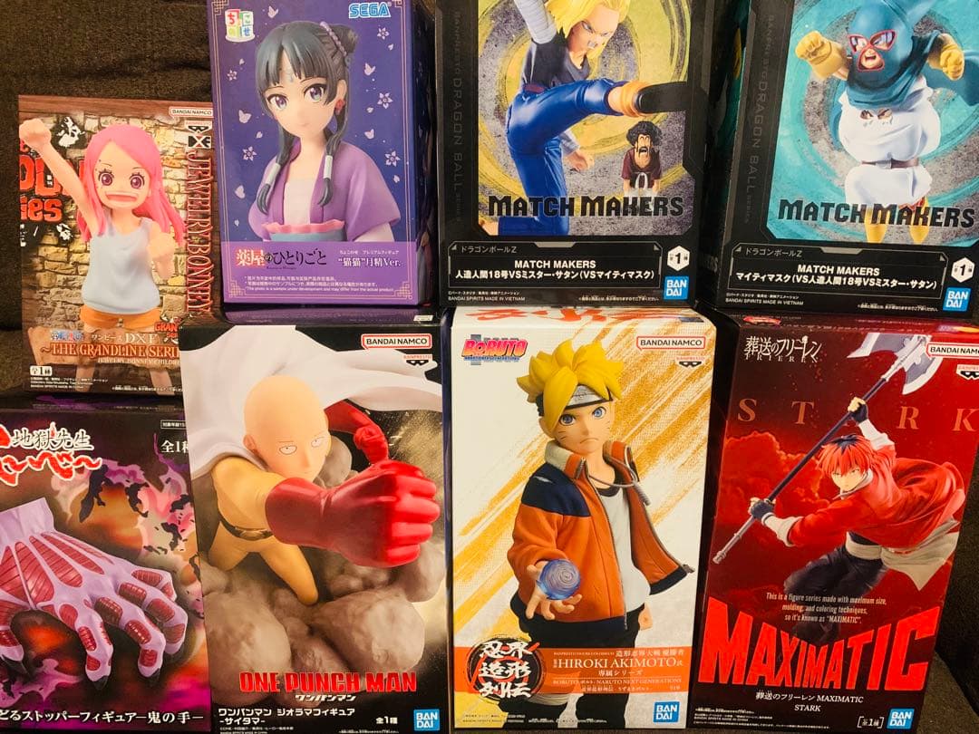 948 マイティマスク　18号 猫猫　シュタルク　フリーレン　ナルト　サイタマ