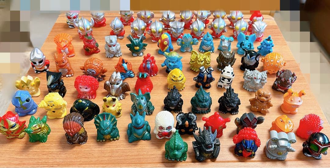 30年前モデル ウルトラマン 指人形 全75個