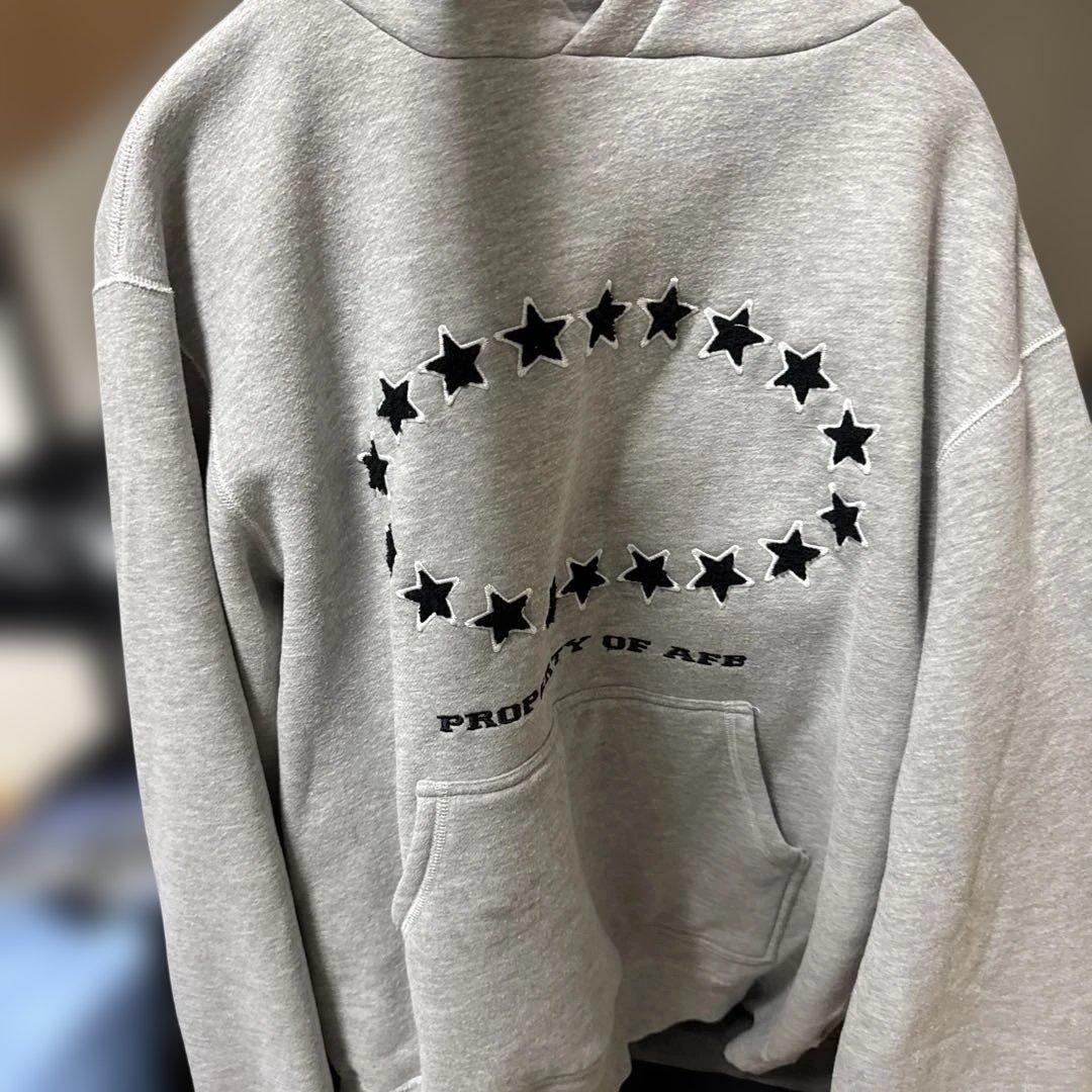 AFBグレーパーカー最安値