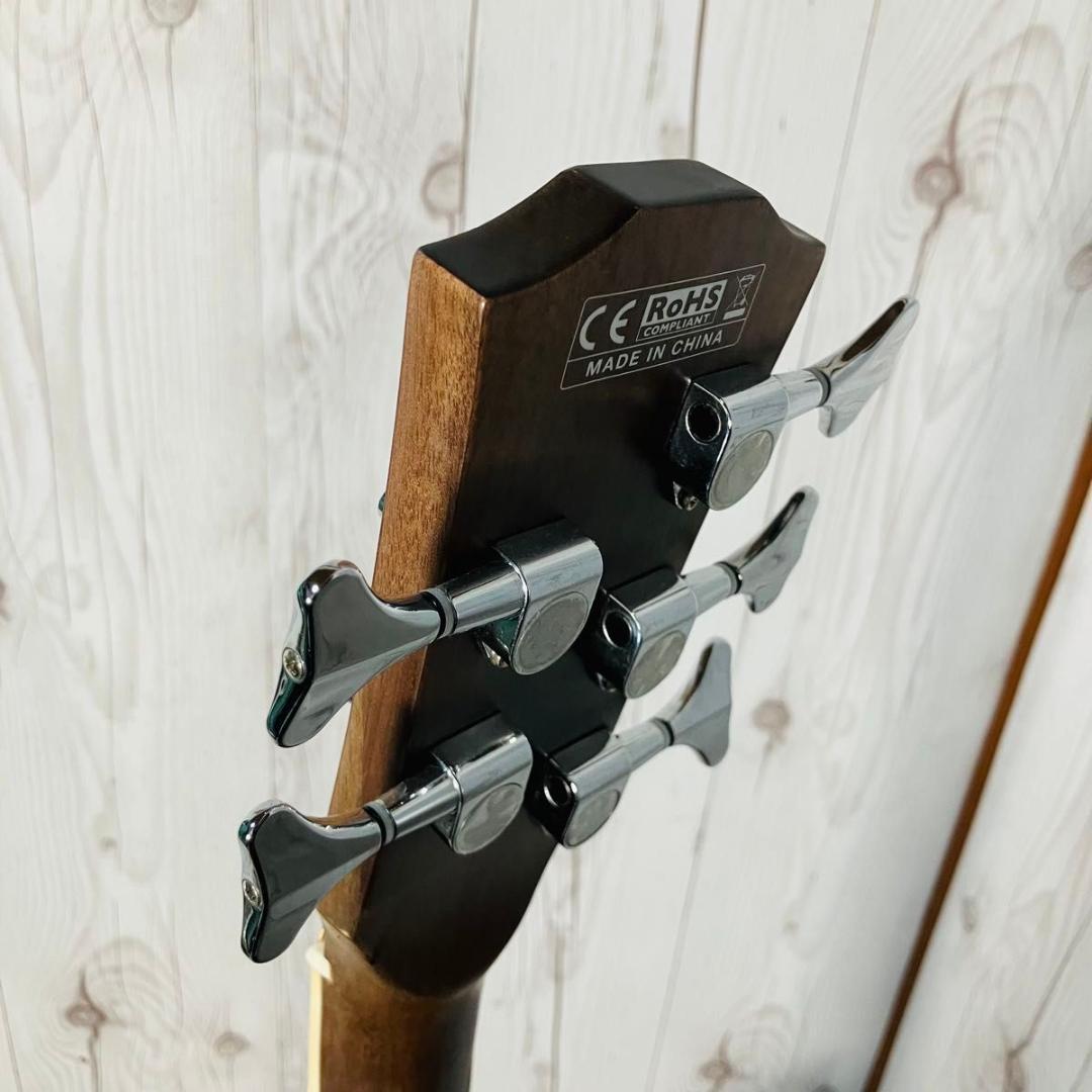 【希少 美品】ELK 5弦エレアコベース EAB-5 TBK アコースティック