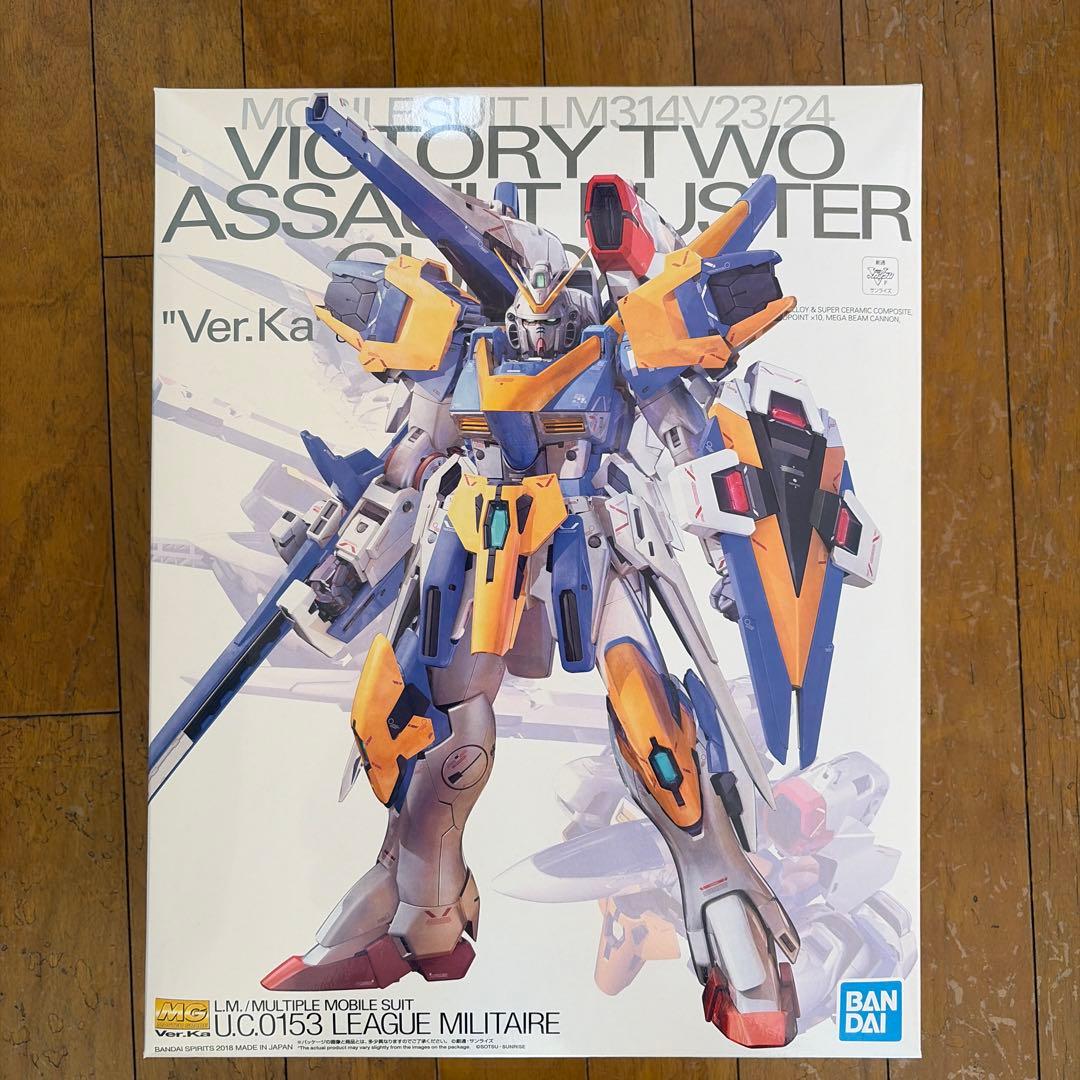 バンダイ 機動戦士Vガンダム MG 1/100 V2アサルトバスターガンダム …