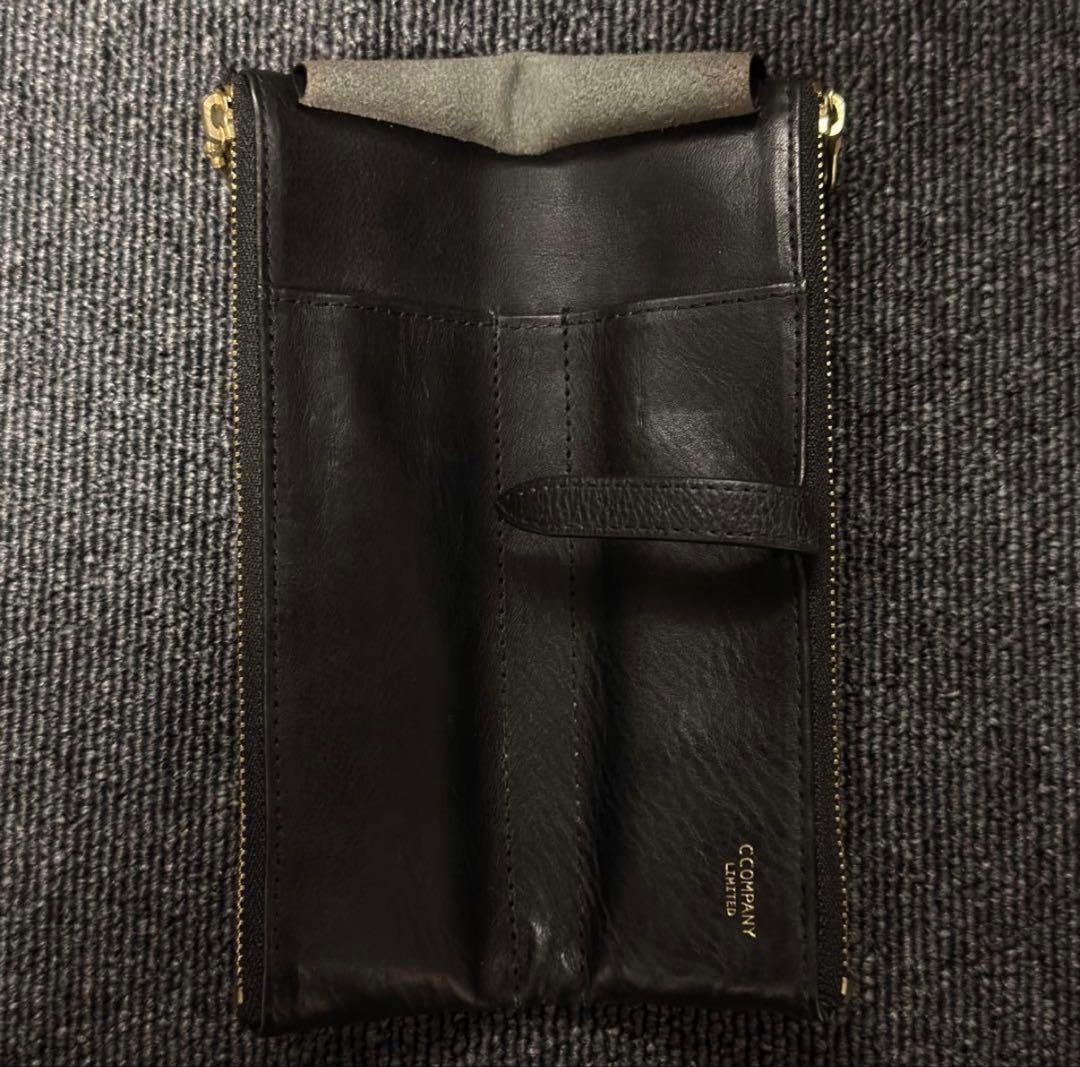 C COMPANY ルポペンケース&ルポ3ナチュラルペンケース&手入れ道具&革栞