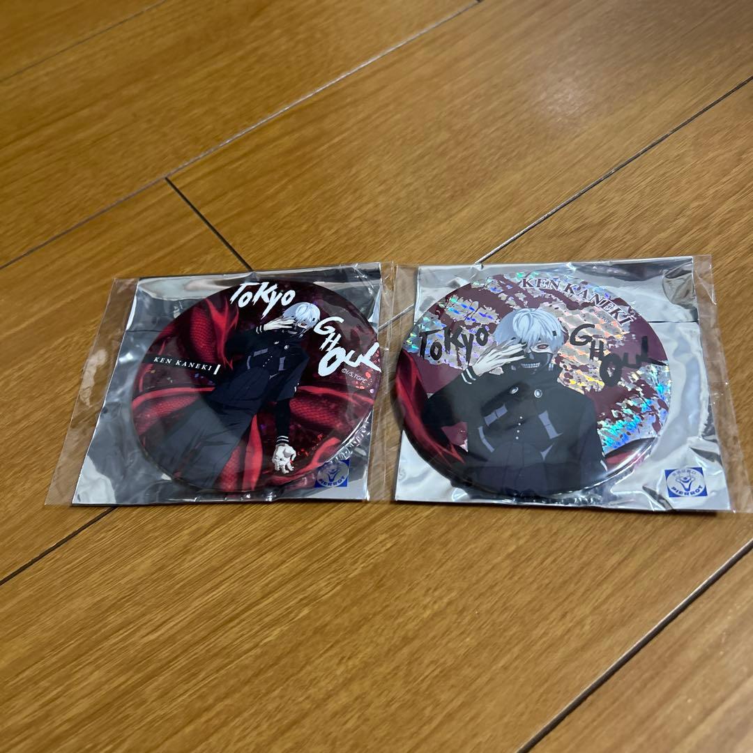 金木研 セット レア アクキー 缶バッジ