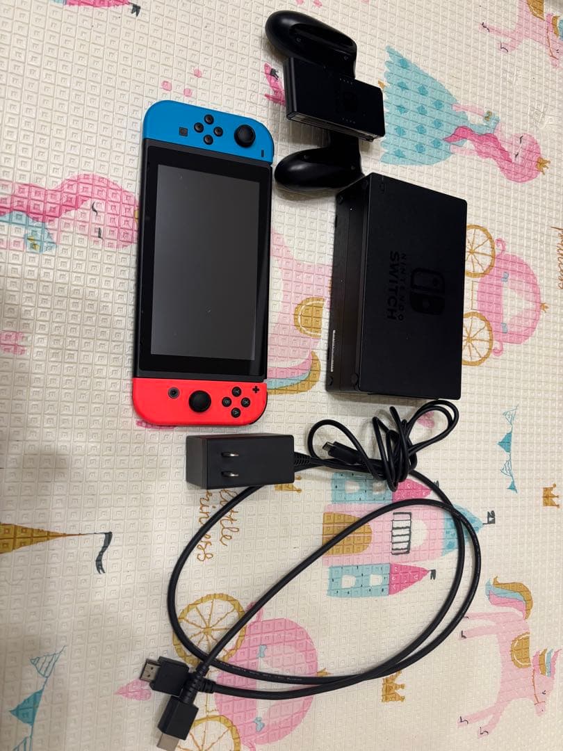 Nintendo Switch 青/赤 Joy-Con 本体初期化済み値引き不可