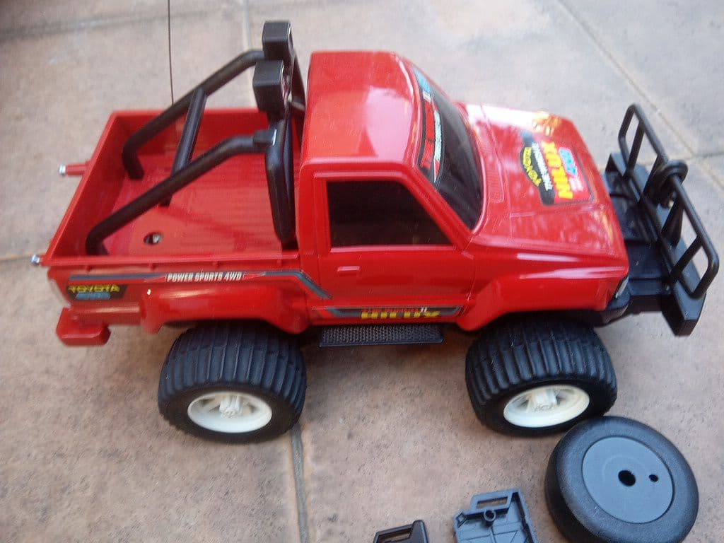 マツシロ　ザ　ウィンチ　ハイラックス　スーパーラジオトロン　ラジコン　昭和