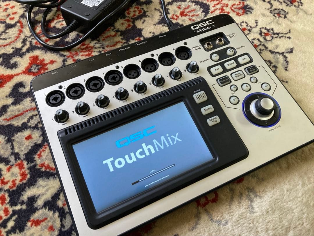 QSC touchmix-8 デジタルミキサー　中古　ケース付き