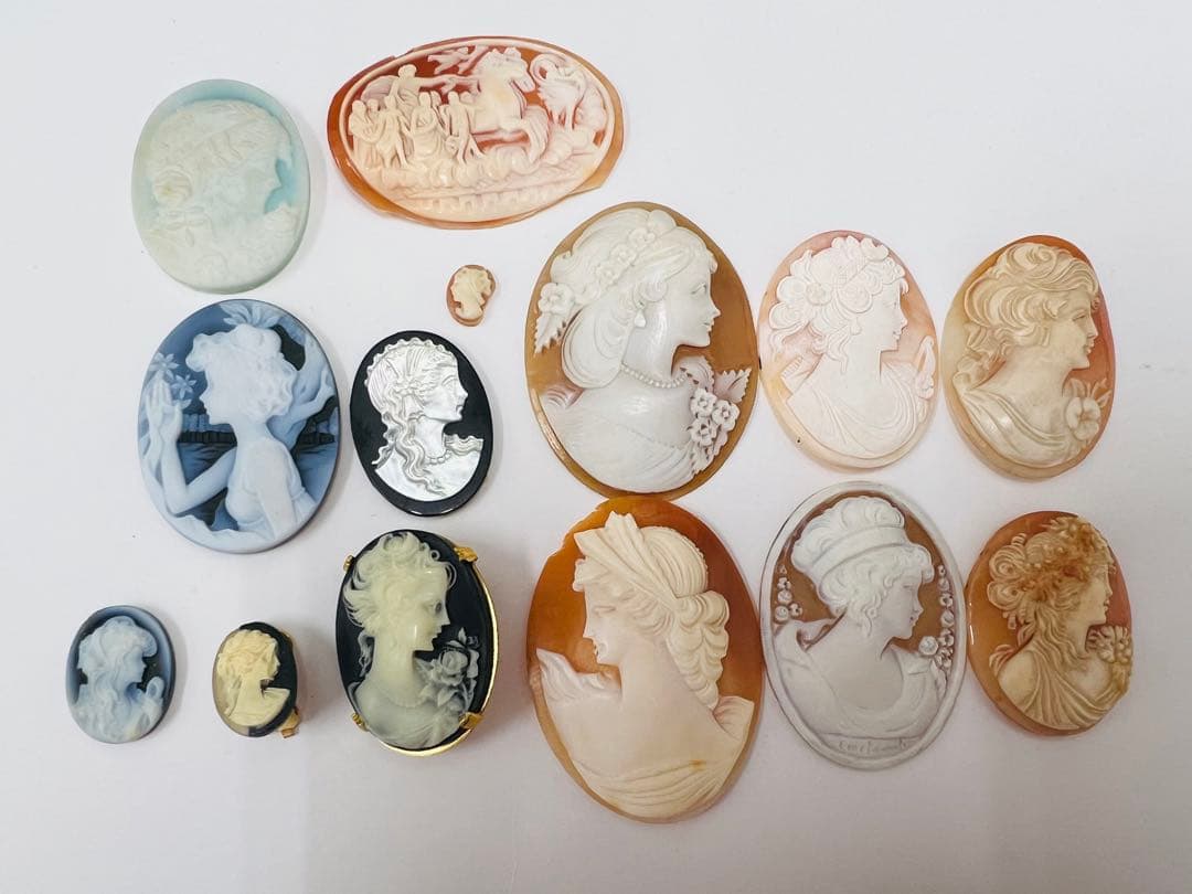 カメオ　アンティーク　コレクション　おまとめ
