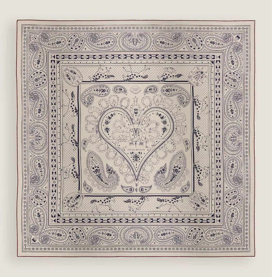 【新品】HERMES バンダナ カシシル シュヴァル カレジェアン♡最安値⁈！