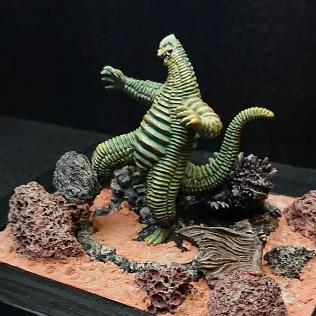 レッドキング (初代ウルトラマン) ミニジオラマ